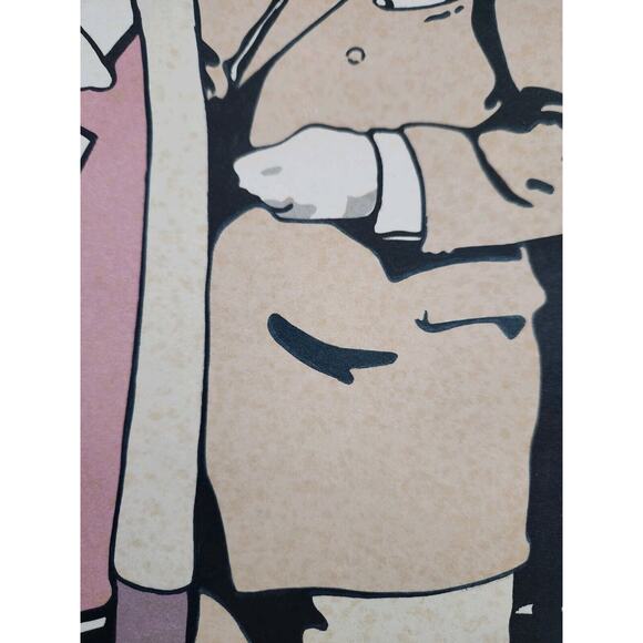 Vintage 20x26 Inch VOGUE Lithograph by Leslie Andrews Art Deco Signed 4/375 RARE - Picture 10 of 11